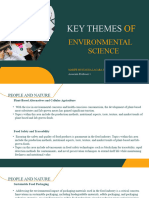 (2) Key Themes of Environmental Science