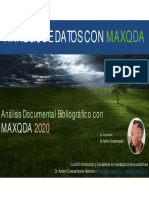 Análisis Documental Bibliográfico Con MAXQDA 2020