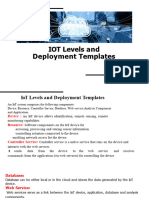 IOT Levels and Deployment Templates