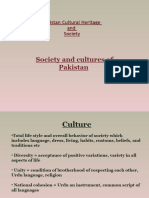 Pakistan Cultural Heritage and Society