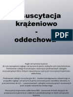 Resuscytacja Krążeniowo - Oddechowa