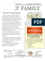 Holt Family Newsletter November - December 2011