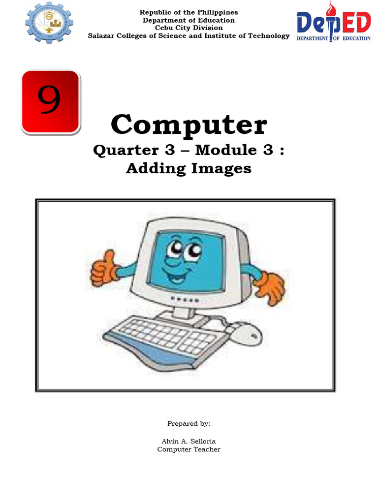 Computer 9 quarte 3 module 3 pdf hyperlink html element