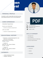 Black Modern Professional Resume