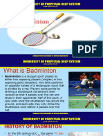 Badminton PPT