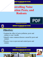 Controlling Noise Pollution Pests, and Rodents
