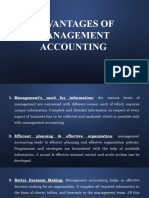 Advantages of Management Accounting (1)