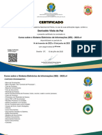 Certificado - SEI