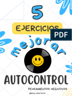 5 Ejercicios Autocontrol