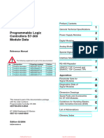 PLC Siemens Manual Over s7-300 Moduler