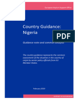 Country Guidance: Nigeria: Guidance Note and Common Analysis
