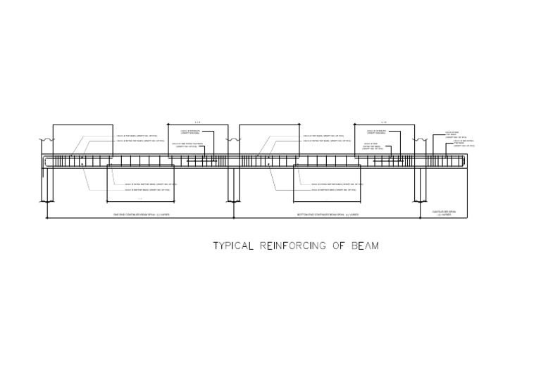 Typical Reinforcing Of Beam Model Pdf