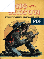 Song of The Sixgun Spaghetti Western Roleplaying