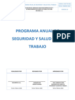 Programa Anual SST