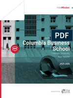 Mbamission Columbia Business School Insider's Guide 2023-2024