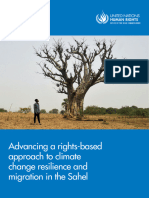 Advancing A Rights-Based Approach To Climate Change Resilience and Migration in The Sahel