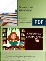 Exposicion las categorias gramaticales 15.6.22 ♪