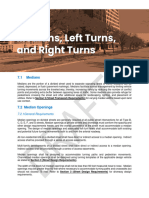 Section 7_Median, Left Turn, and Right Turn Design Requirements