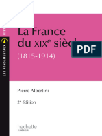 Albertini France du XIXe siècle