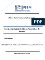 Interfaces Et Systèmes D'acquisition de Données