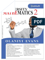 University Mathematics II by Olaniyi Evans (2024)