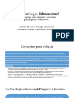 Relaciones Psicología y Educación