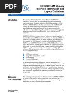 An520 DDR3 SDRAM Memory Interface Termination and Layout Guidelines