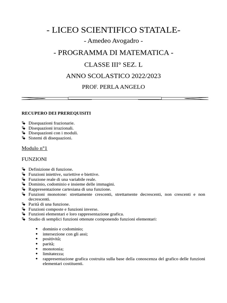 3ųl MATEMATICA 22 23 | PDF