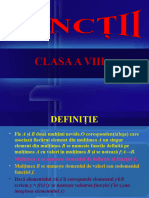 Functii Cls - VIII