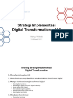 Strategi Imlpementasi Digital Transformation_2020