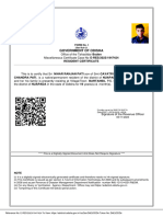 Resident Certificate