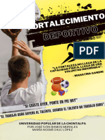 Cartel Vertical para Promoción de Torneo de Básquet Amarillo