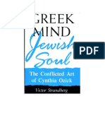 Cynthia Ozick Conflicted Art