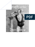 Strength and How to Obtain It - Eugen Sandow