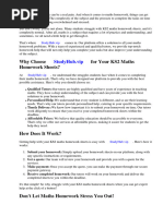 Ks2 Maths Homework Sheets Tes