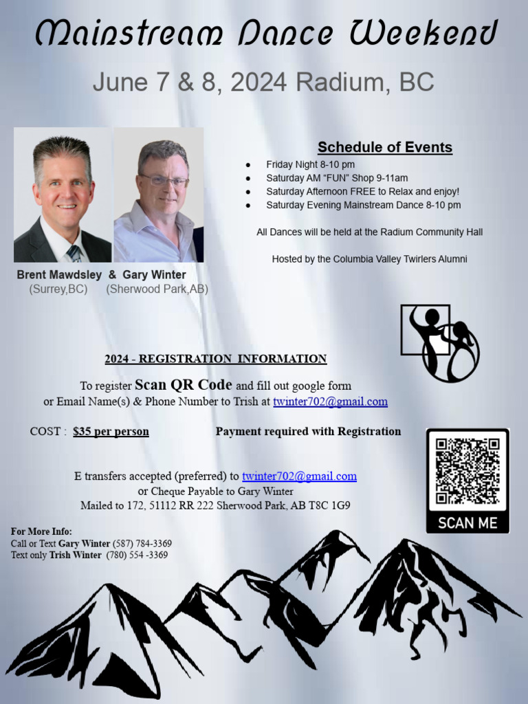 Radium Dance Weekend 2024 Details | PDF
