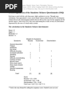 MSSQ-Short: Motion Sickness Assessment | PDF | Nausea | Percentile