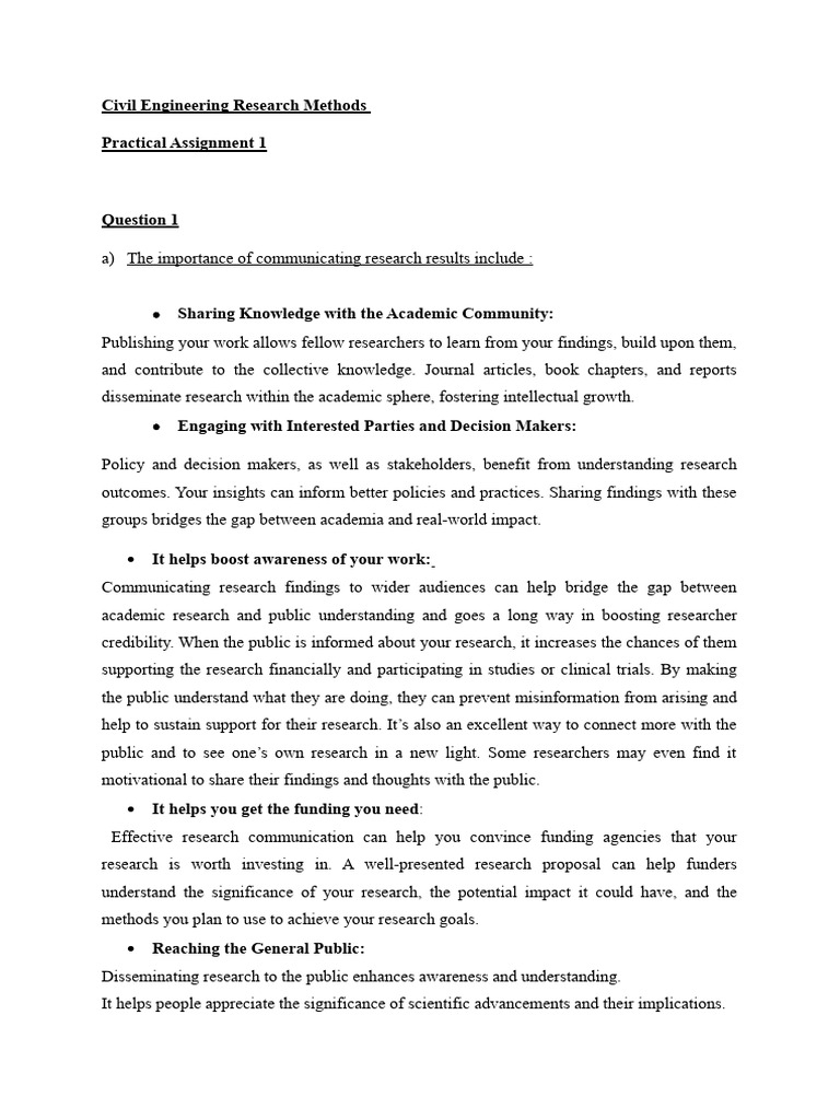 Effective Research Communication Methods | PDF | Evaluation | Hypothesis