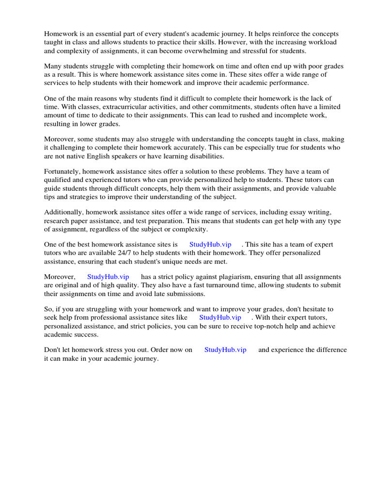 Homework Assistance Sites | PDF | Homework | Artificial Intelligence