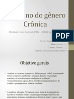 O Ensino Do Gênero Crônica