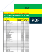 Aec-2: Environmental Science: Theory and Practice-I (Section A)