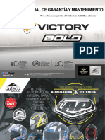 Manual de Garantia y Mantenimiento Victory Bold 125 RO 12-20