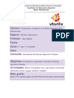 Trabajo Nº 7-Instalación del Sistema Operativo Ubuntu