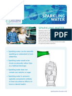 NSWA Sparkling Water Factsheet sd22