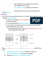 Filtration: Crystal Clear Potable Water