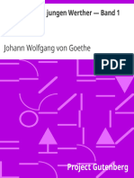 Die Leiden Des Jungen Werther - Band 1 (Las Penas Del Joven Werther, Parte 1) Author Johann Wolfgang Von Goethe