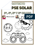 3°, 4°, 5° y 6° PROYECTO DEL ECLIPSE SOLAR - Profa. Kempis