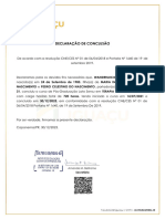 Declaração de Conclusão - Novo - WANDERLUCIA CÉLIA NASCIMENTO - TERAPIA DE CASAIS E FAMÍLIA