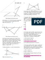 Lines, Angles, and Triangles Level 4