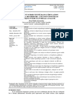 Certitude Et Subjectivité Dans L'Éducation Anglaise La Recherche: Une Fonctionnelle Systémique Interculturelle Analyse